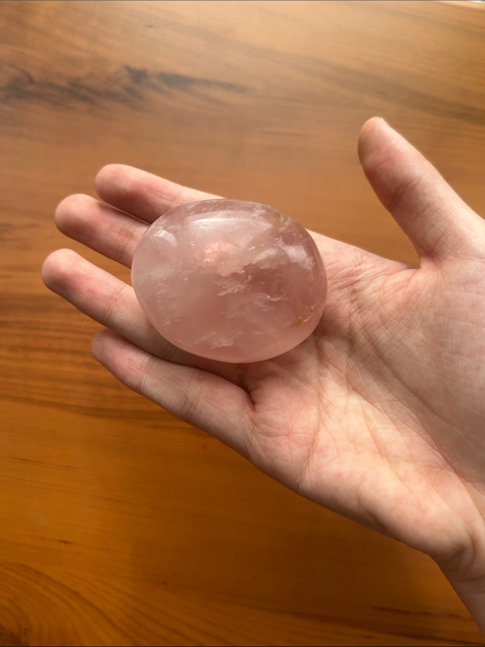 Rose Quartz Stone - Pink Healing Crystal